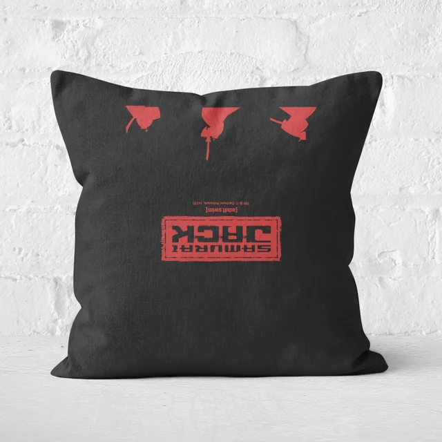 Samurai Jack Aku Square Cushion