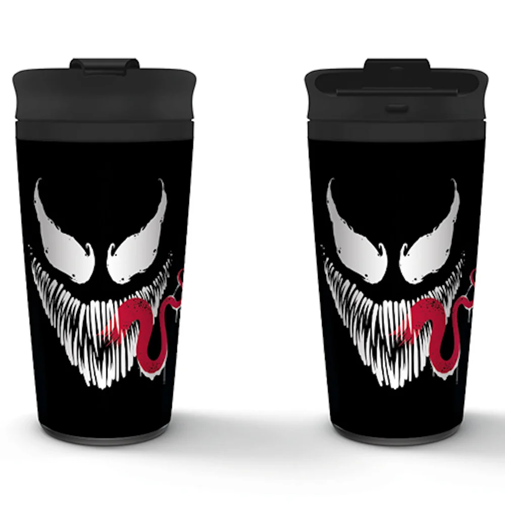Venom (Face) Metal Travel Mug Image 1