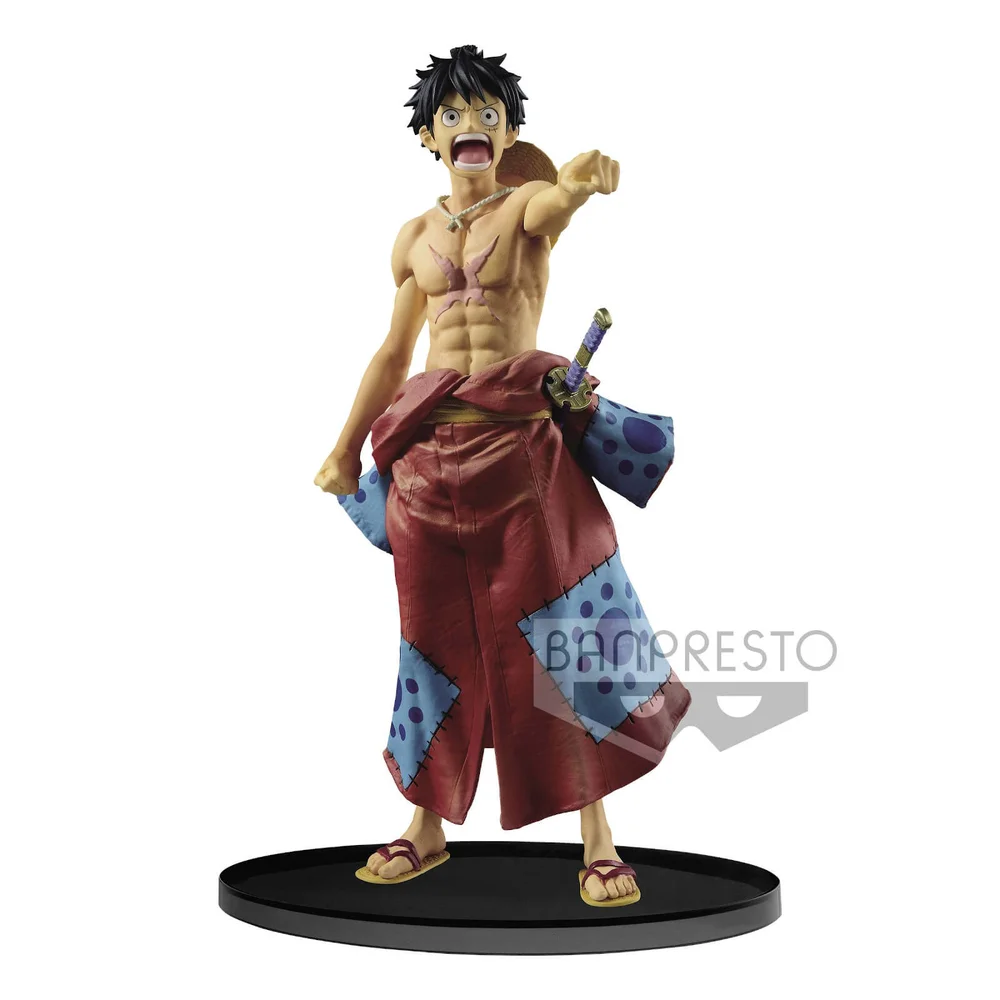 Banpresto One Piece Monkey.D.Luffy Banpresto World Colosseum2 Statue Image 1