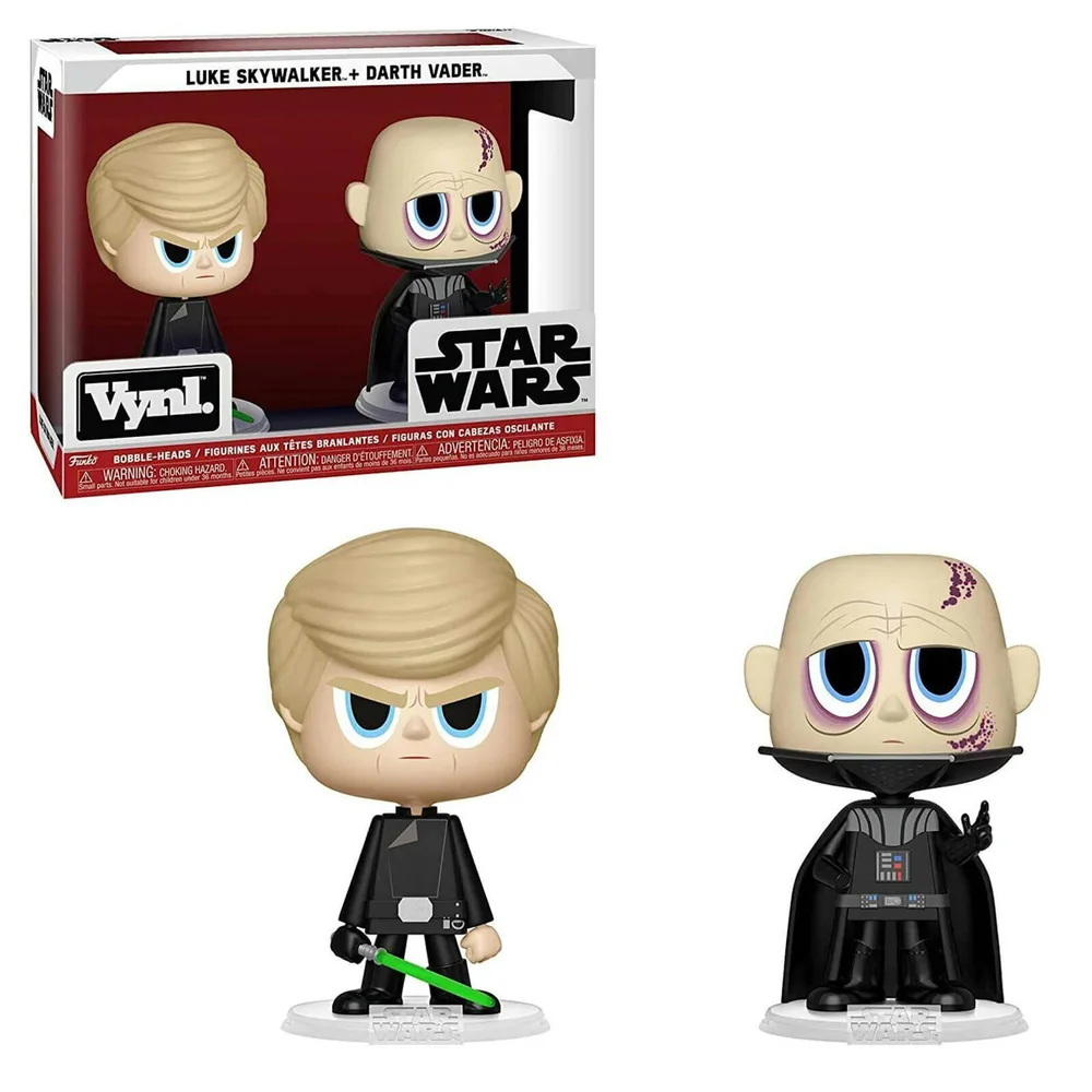 Funko Star Wars Darth Vader & Luke Skywalker VYNL. Image 1