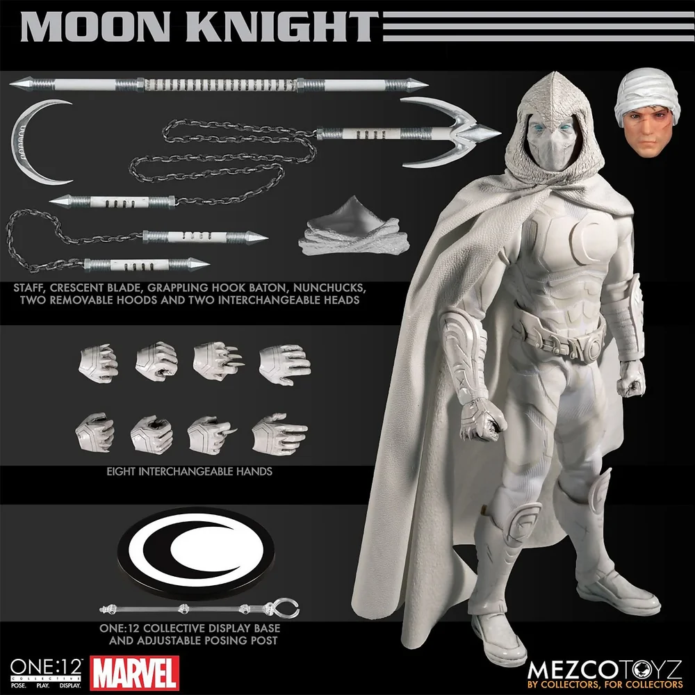 Mezco One:12 Collective Moon Knight Action Figure Image 1