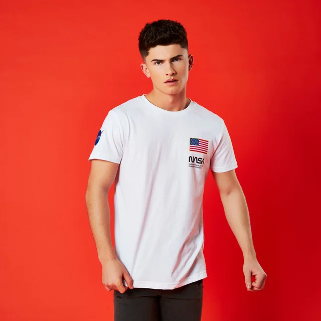 NASA Base Camp Unisex T-Shirt - White