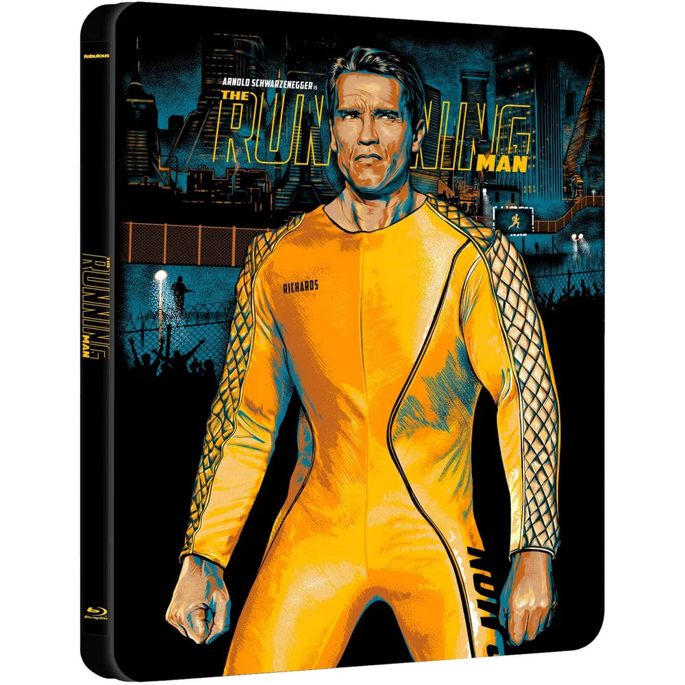 The Running Man – Steelbook Image 1