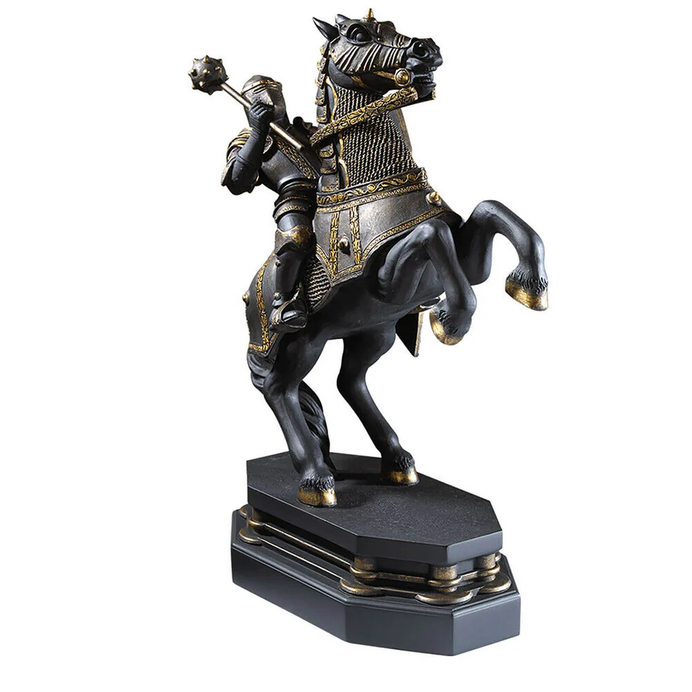 Harry Potter Wizards Chess Black Knight Bookend Image 1