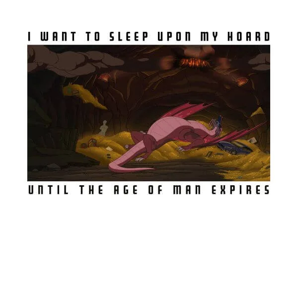 Rick and Morty I Want To Sleep Upon My Hoard Women's T-Shirt - White