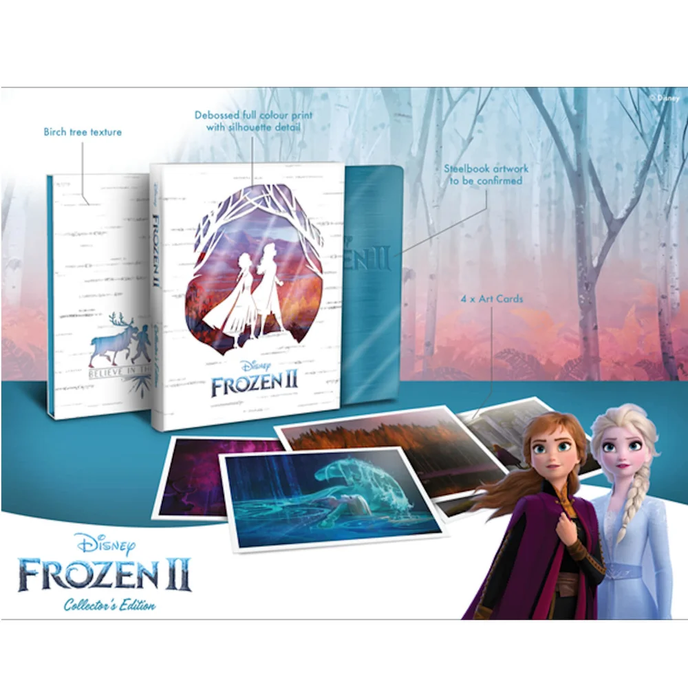 Disney’s Frozen 2 - Collector’s Edition Steelbook 3D Steelbook (Includes 2D Blu-ray) Image 1