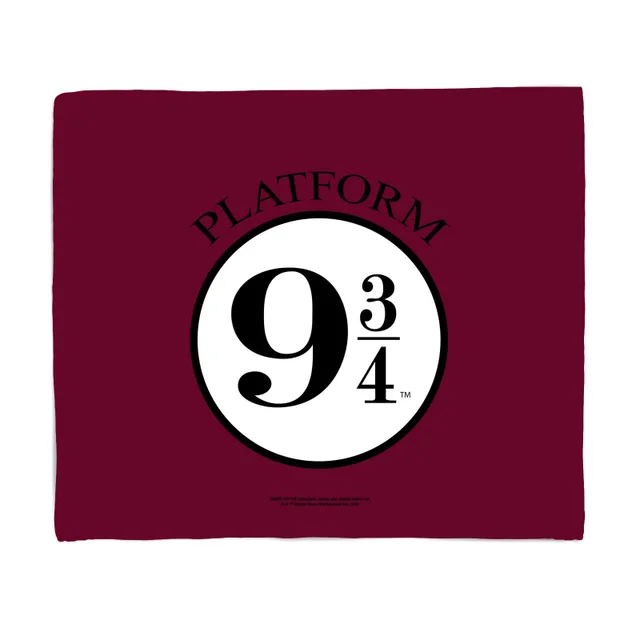 Harry Potter Hogwarts Express Fleece Blanket