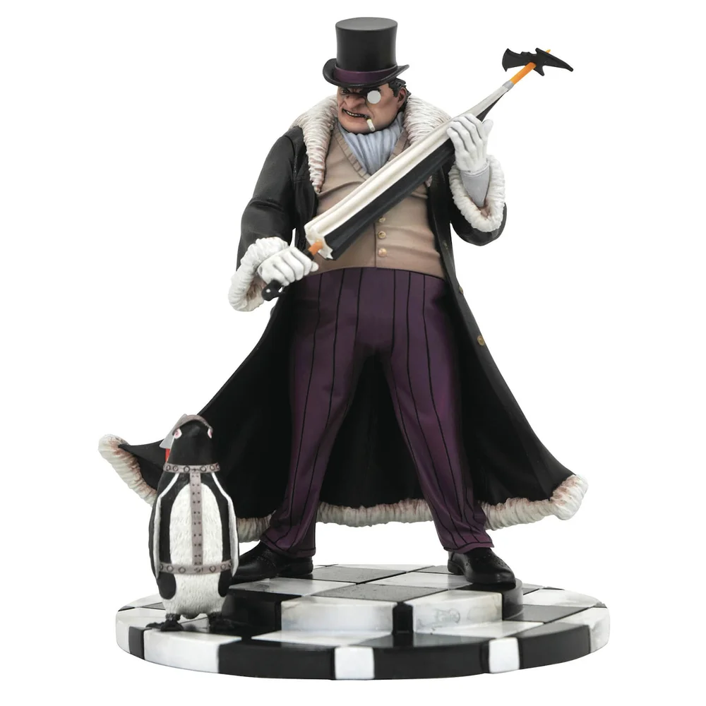 Diamond Select DC Gallery PVC Figure - Comic Penguin Image 1