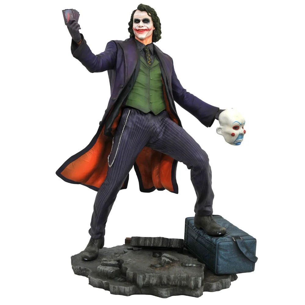Diamond Select DC Gallery Batman Dark Knight Movie Joker PVC Figure Image 1