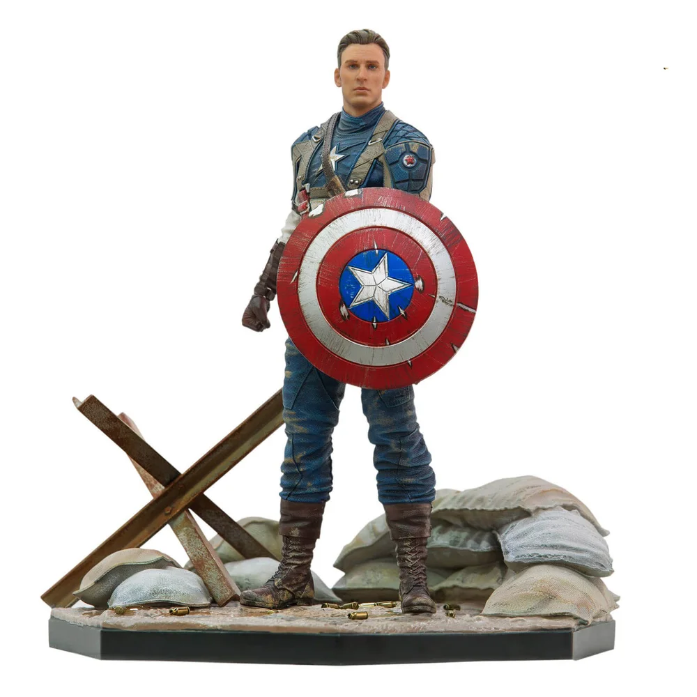 Iron Studios 1:10 Captain America The First Avenger Art Scale Statue MCU 10 Years Event Exclusive Image 1