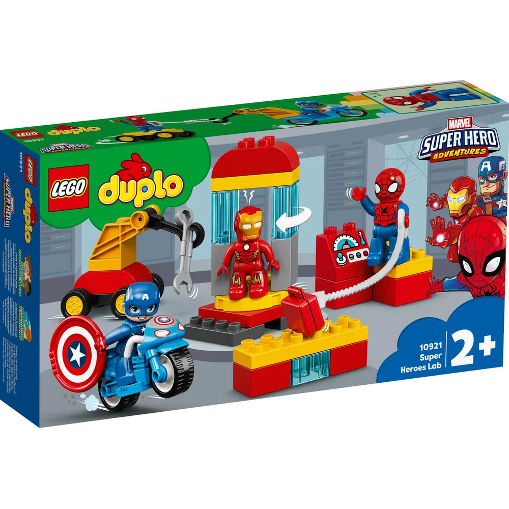 LEGO DUPLO Marvel: Super Heroes: Lab Set with Spiderman (10921) Image 1