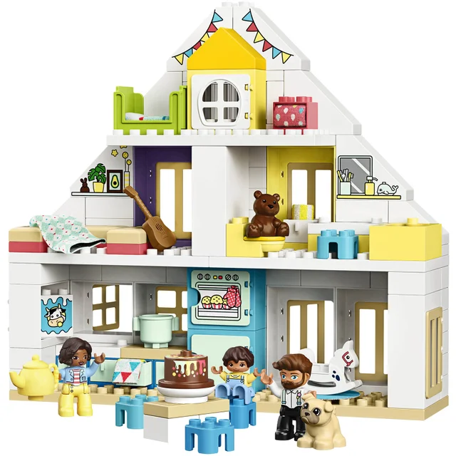 LEGO DUPLO Town: Modular Playhouse 3in1 Building Set (10929)