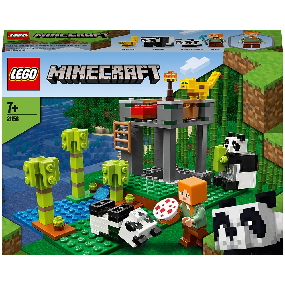 LEGO Minecraft: The Panda Nursery Building Set (21158) Image 1