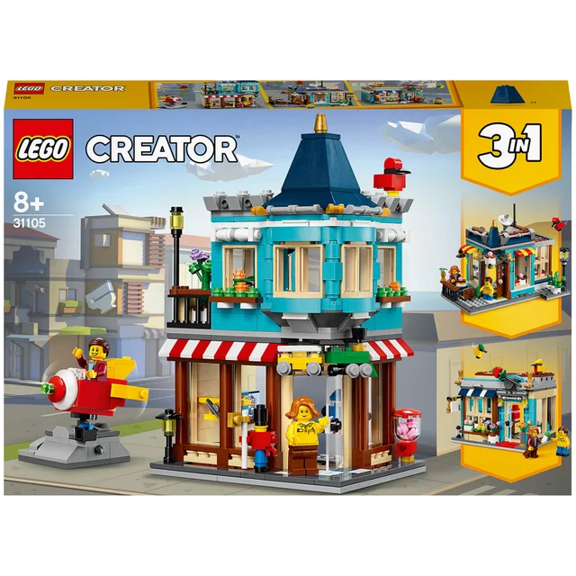 LEGO Creator: 3in1 Townhouse Toy Store Construction Set (31105)