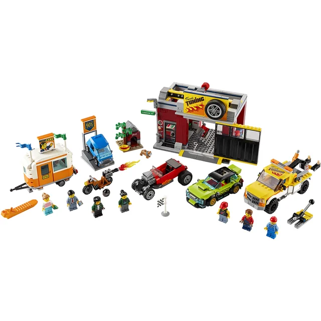 LEGO City: Nitro Wheels Tuning Workshop Building Set (60258)