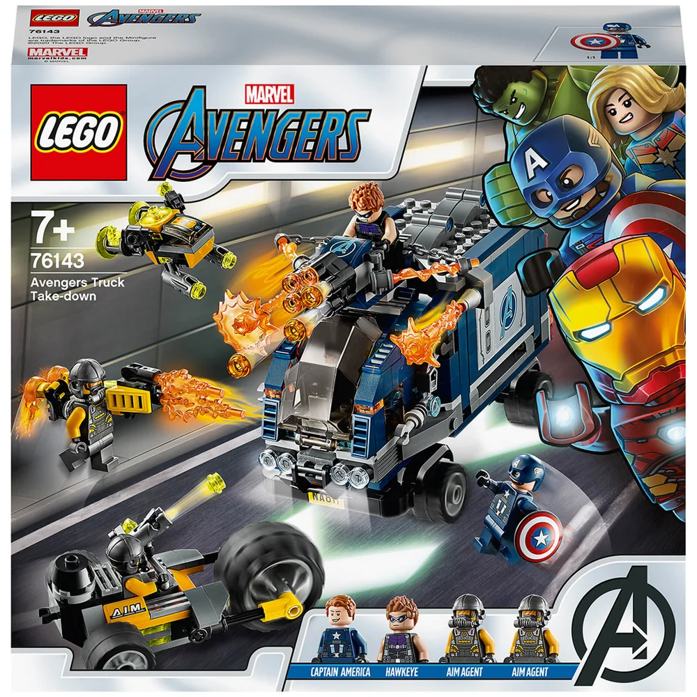 LEGO Super Heroes: Marvel Avengers Truck Take-down Set (76143) Image 1