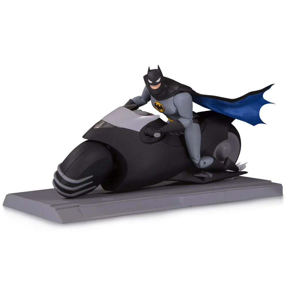 DC Collectibles Batman the Animated Series Batcycle & Action Figure Set Image 1