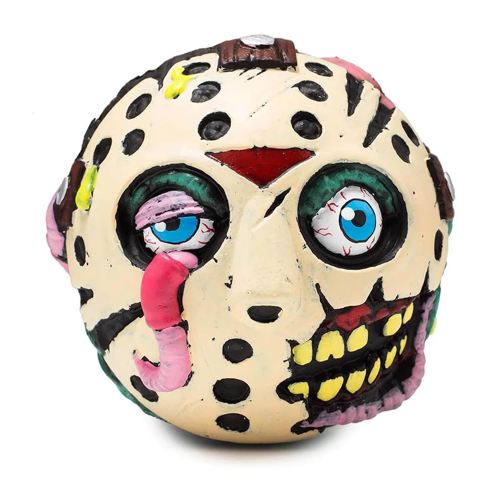 Kidrobot Madballs Horrorballs Jason Voorhees 4 Inch Foam Figure Image 1