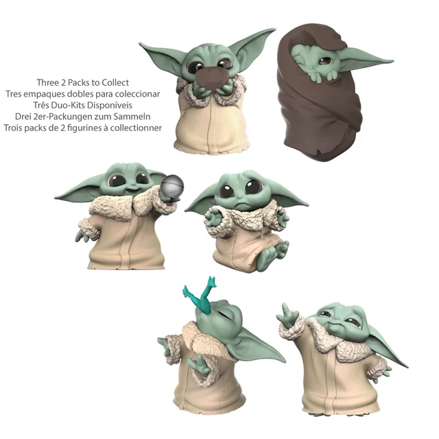 Hasbro Star Wars: The Mandalorian Baby Bounties "Soup and Blanket" Mini Figures