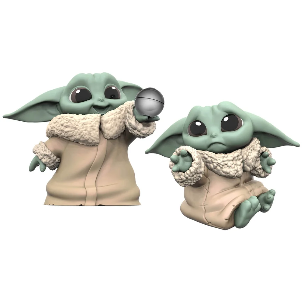 Hasbro Star Wars: The Mandalorian Baby Bounties "Hold Me and Ball" Mini Figures Image 1