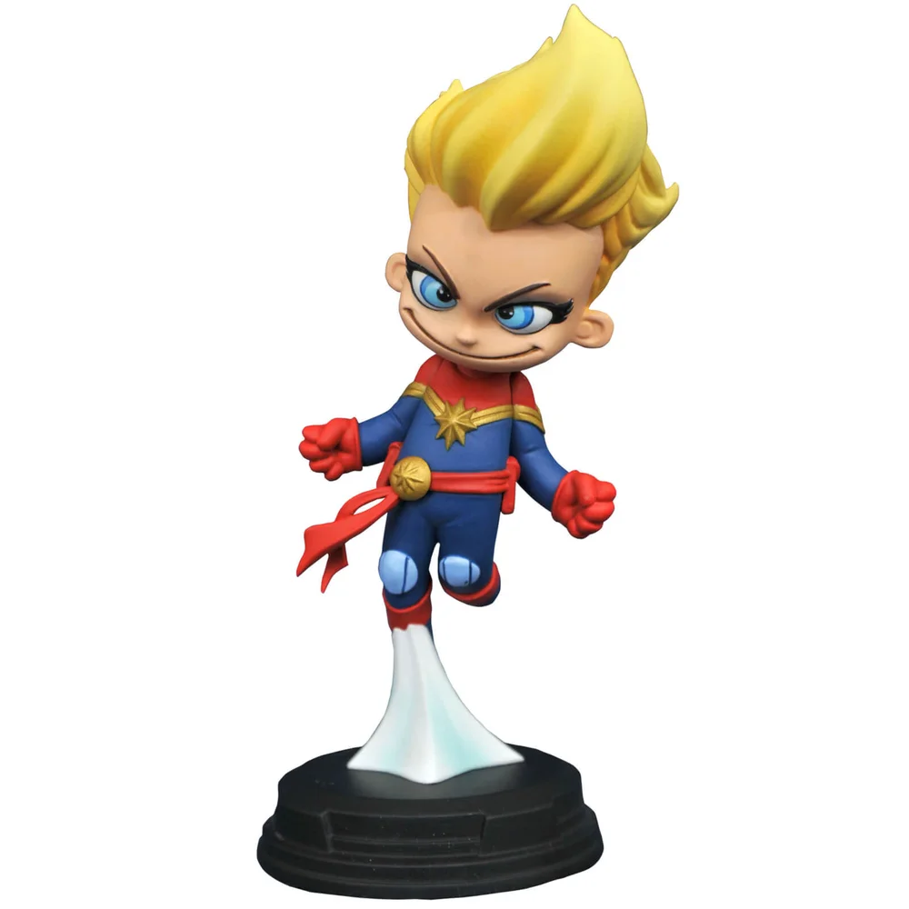 Diamond Select Gentle Giant Marvel Animated Captain Marvel Statue Image 1