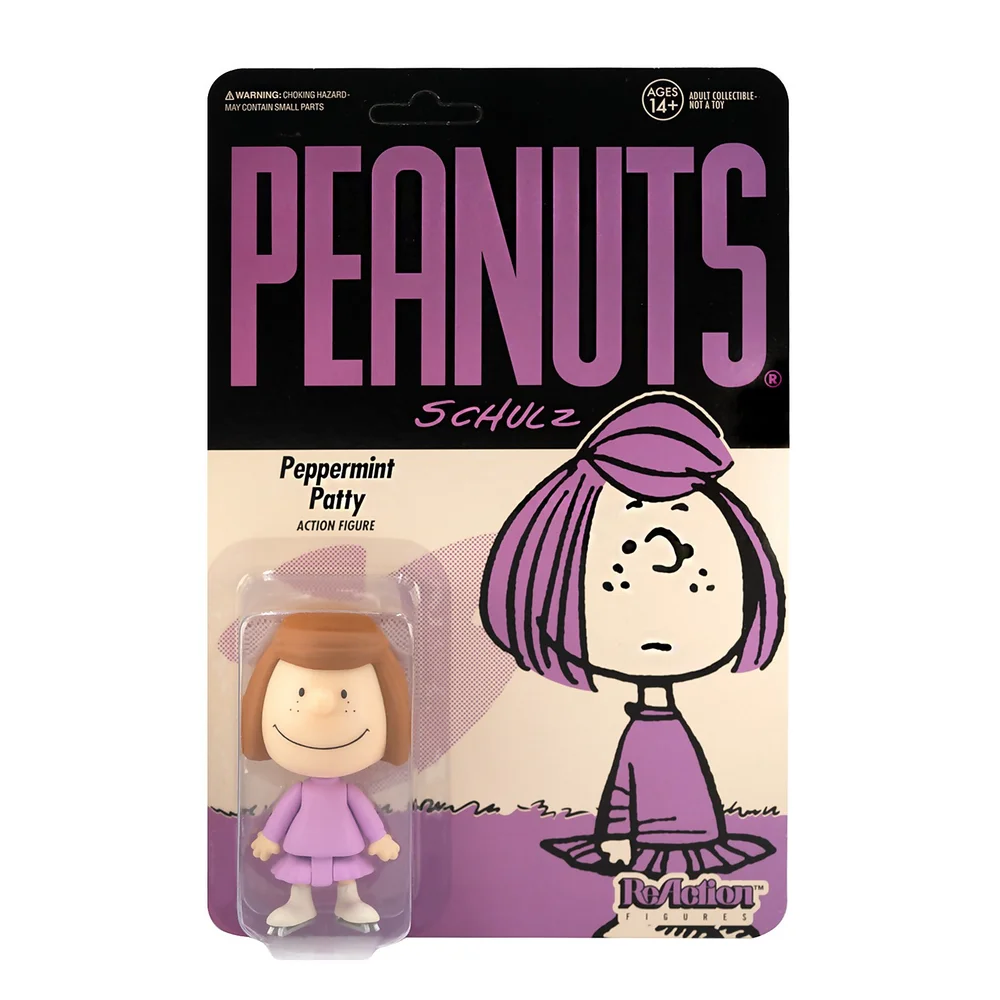 Super7 Peanuts ReAction Figure - Peppermint Patty Image 1