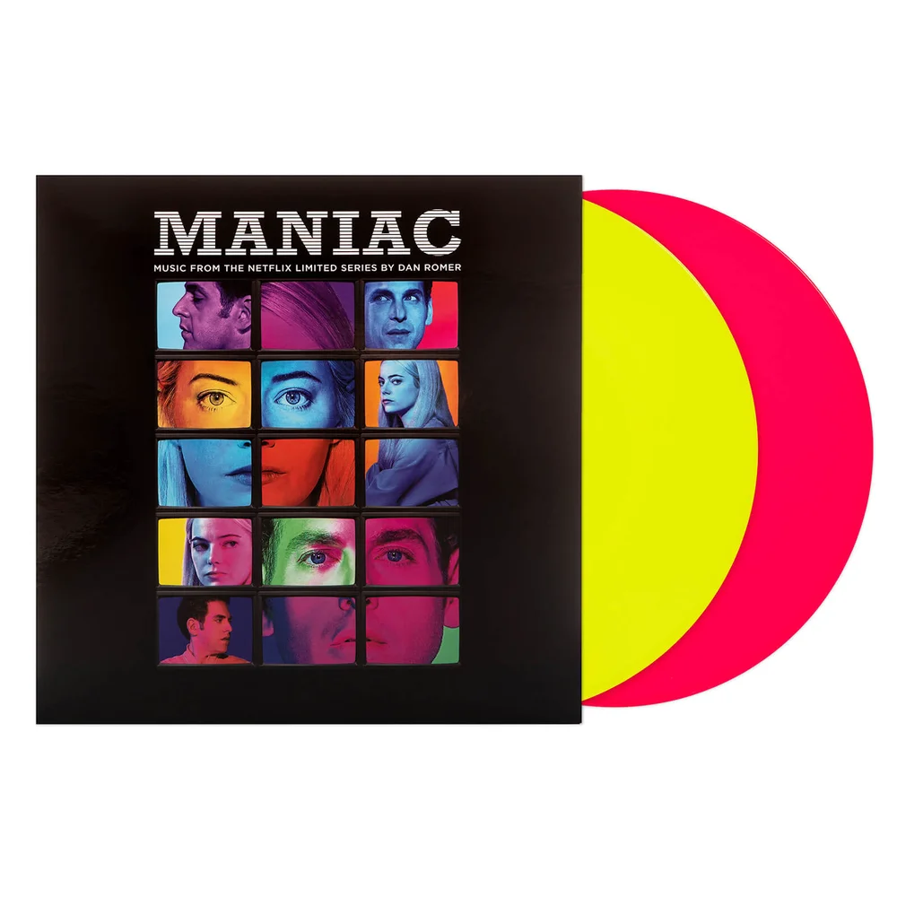 Waxwork - Maniac (Music From The Netflix Limited Series) Vinyl 2LP (Yellow Neon & Pink Neon) Image 1