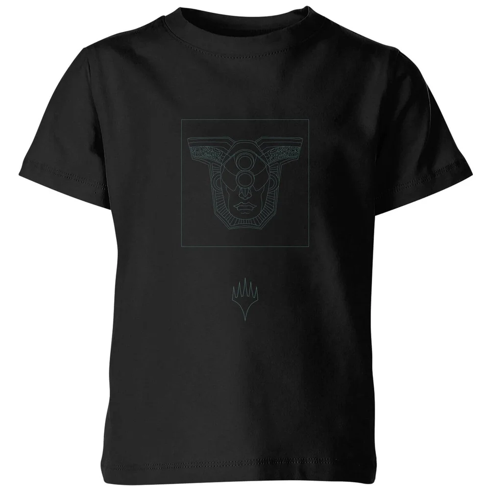 Magic: The Gathering Theros: Beyond Death Mask Kids' T-Shirt - Black - 3-4 Years Image 1