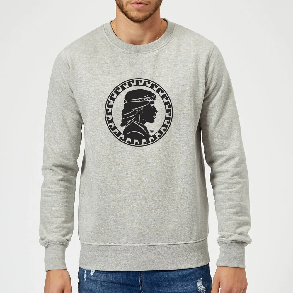 Magic: The Gathering Theros: Beyond Death Elspeth Profile Sweatshirt - Grey - S - Grey Image 1