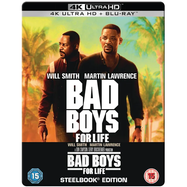 Bad Boys For Life - Zavvi Exclusive 4K Ultra HD Steelbook (Includes 2D Blu-ray)
