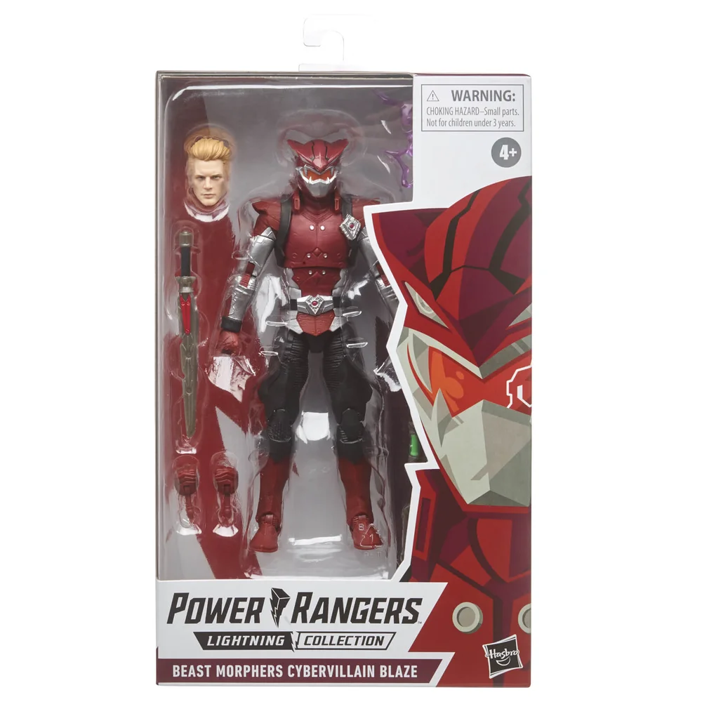 Hasbro Power Rangers S.P.D. Collection Mighty Morphin Cybervillain Blaze 6 Inch Action Figure Image 1