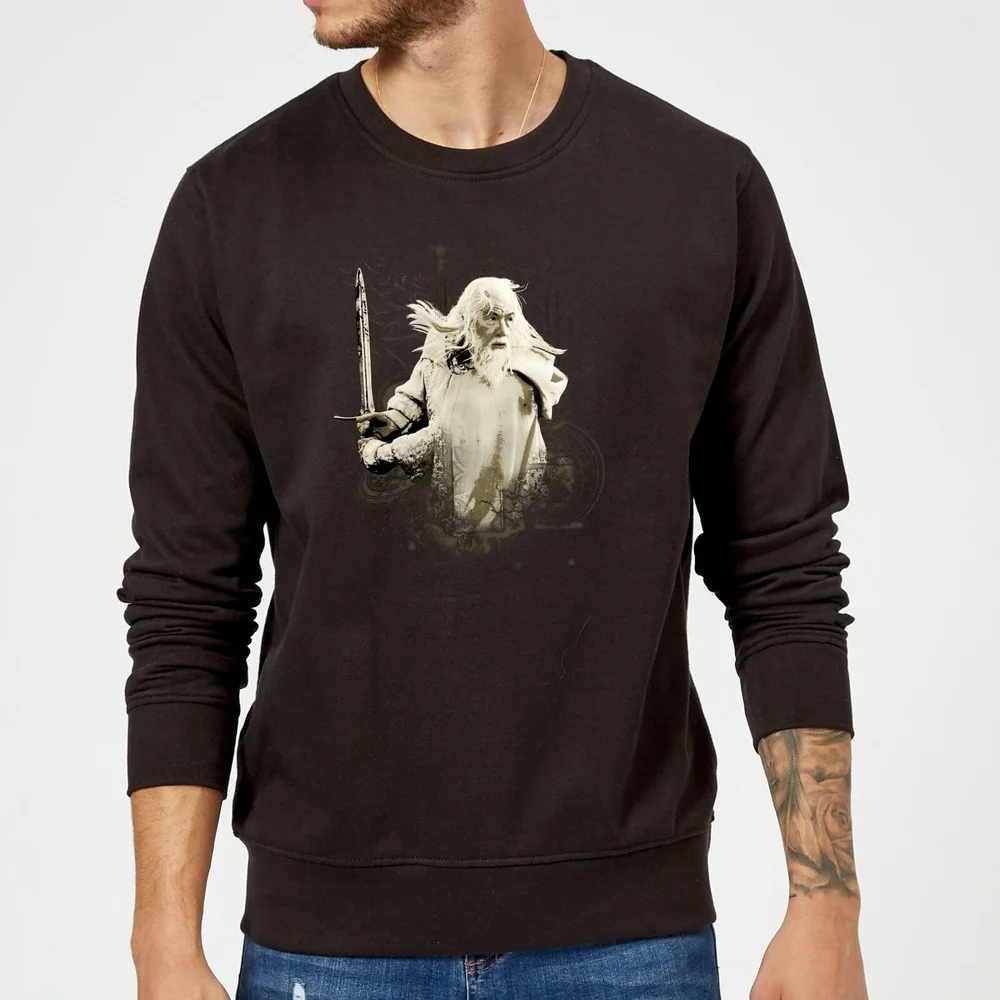 The Lord Of The Rings Gandalf Sweatshirt - Black - S Image 1