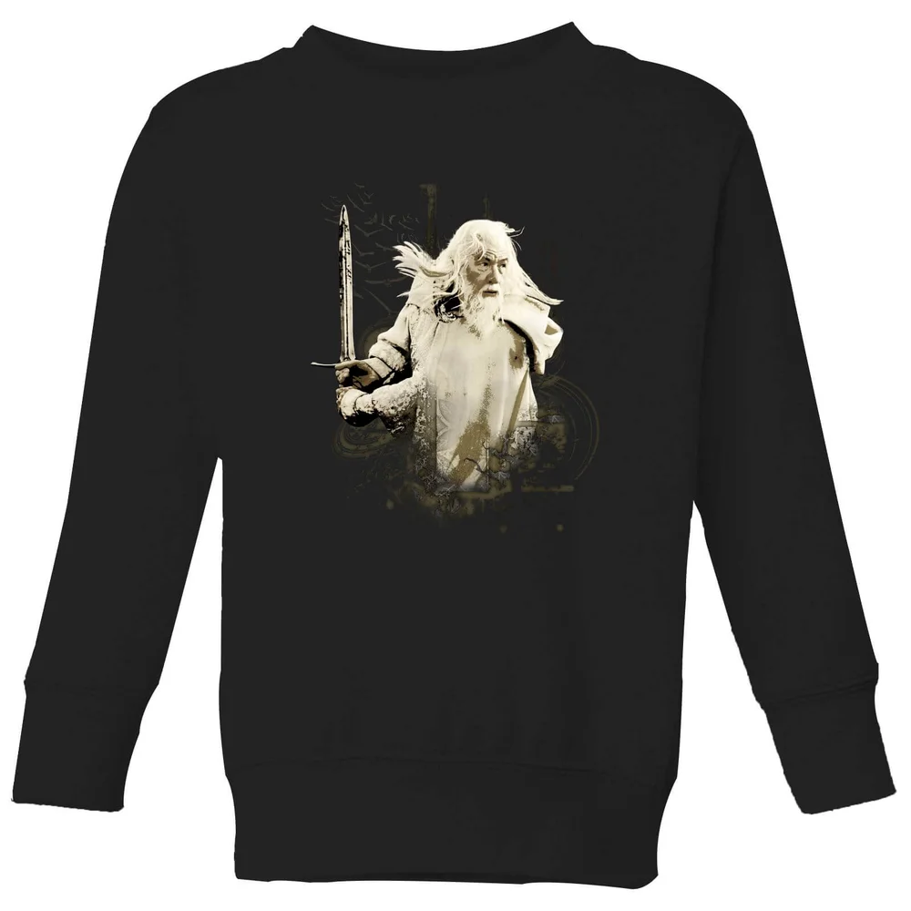 The Lord Of The Rings Gandalf Kids' Sweatshirt - Black - 3-4 Years Image 1