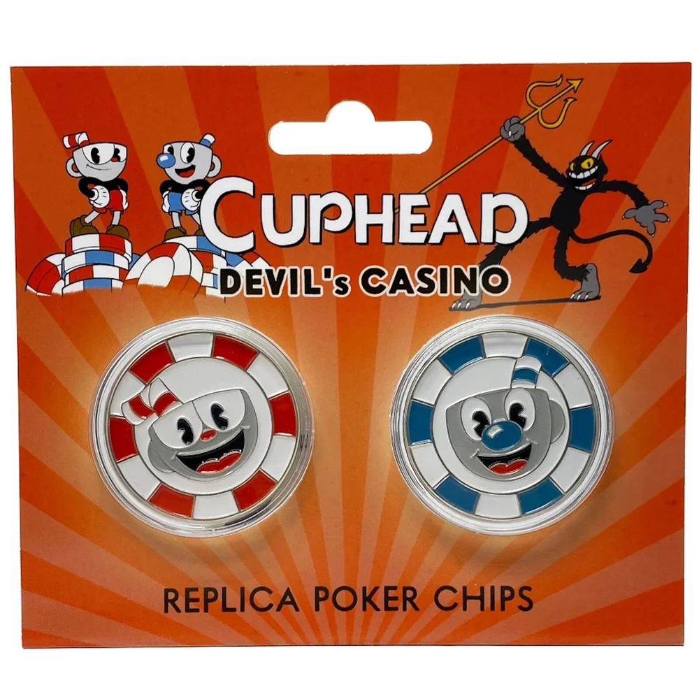 Cuphead Devil's Casino Replica Poker Chip Coins Image 1