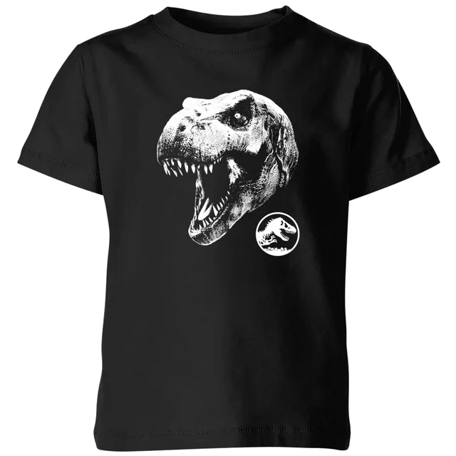 Jurassic Park T Rex Kids' T-Shirt - Black