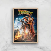 Back To The Future Part 3 Giclee Art Print