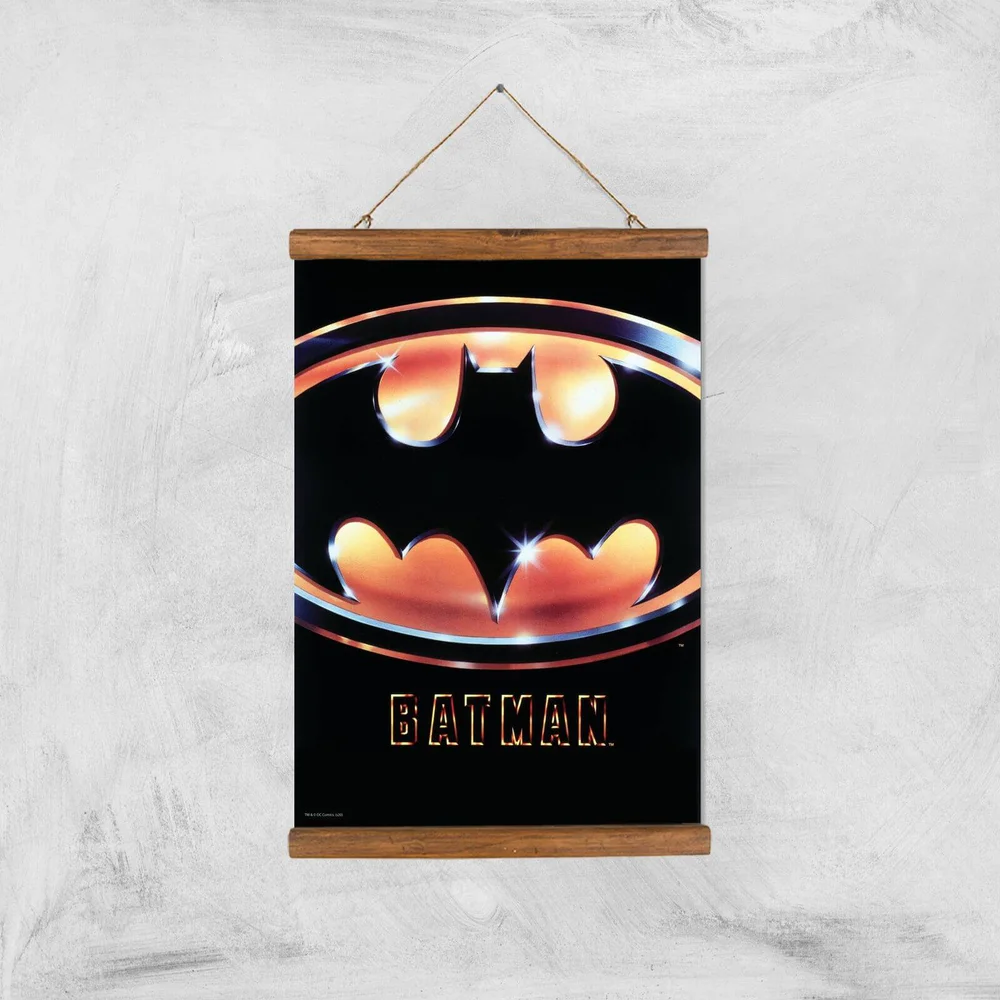 Batman 89 Giclee Art Print - A3 - Wooden Hanger Image 1
