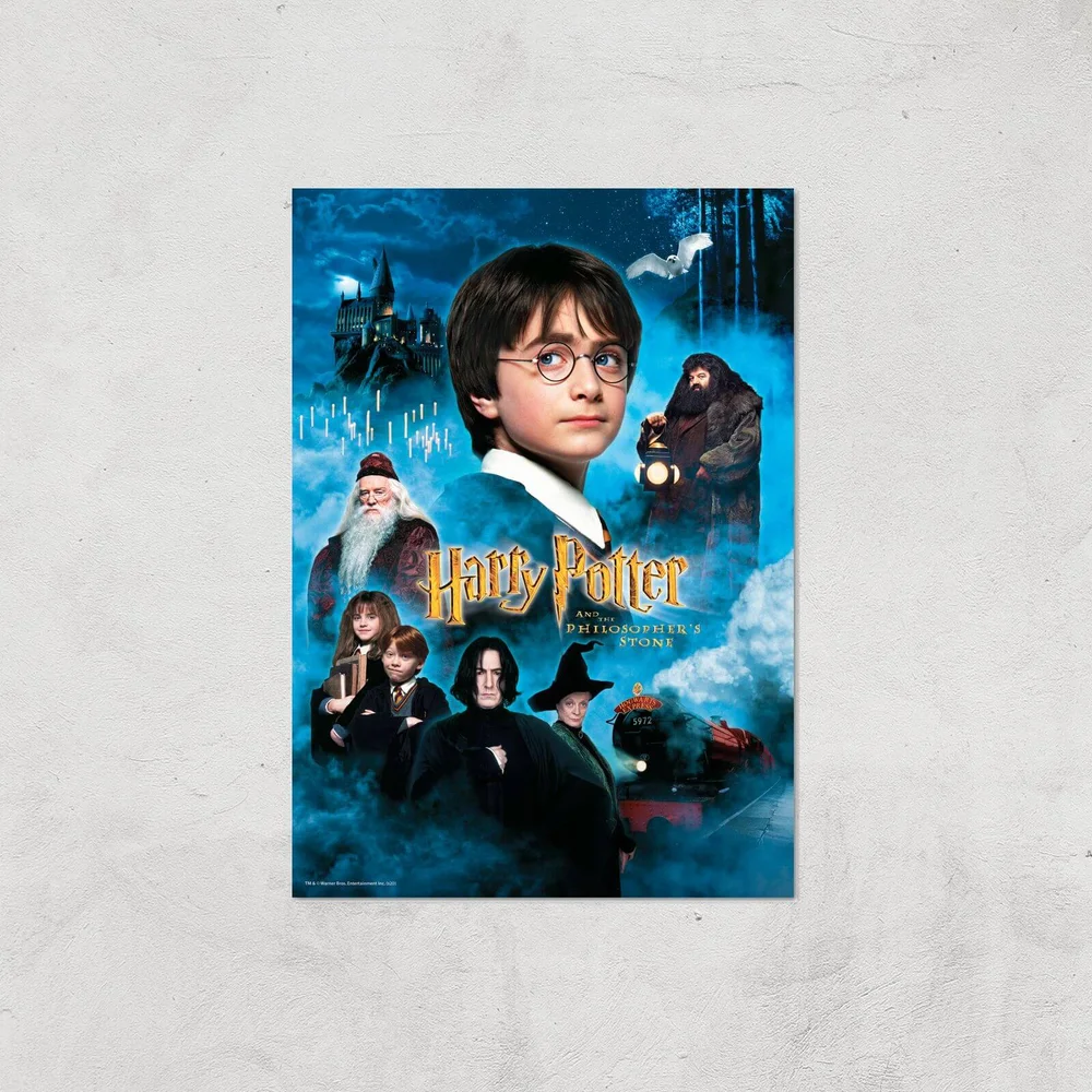 Harry Potter and the Philosopher's Stone Giclee Art Print - A3 - Print Only Image 1