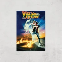 Back To The Future Part 1 Giclee Art Print