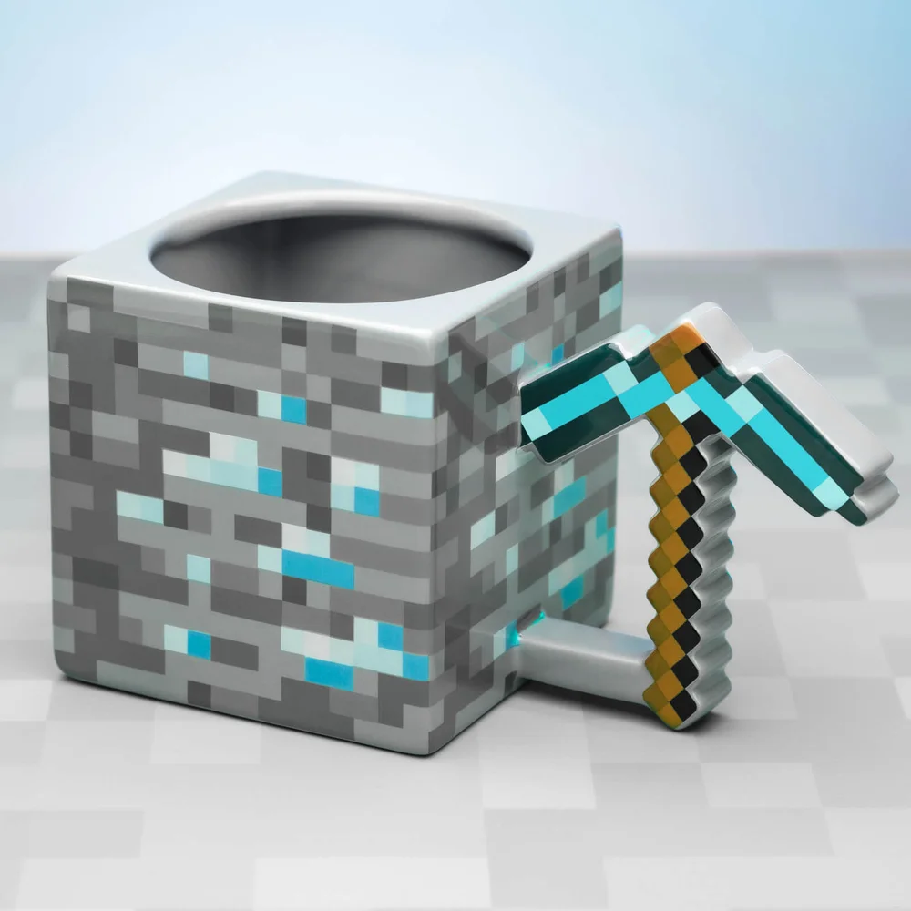 Minecraft Pickaxe Oversized Mug Image 1