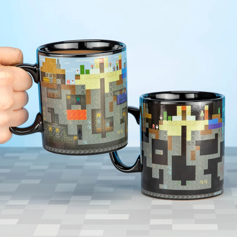 Minecraft XL Heat Change Mug Image 1