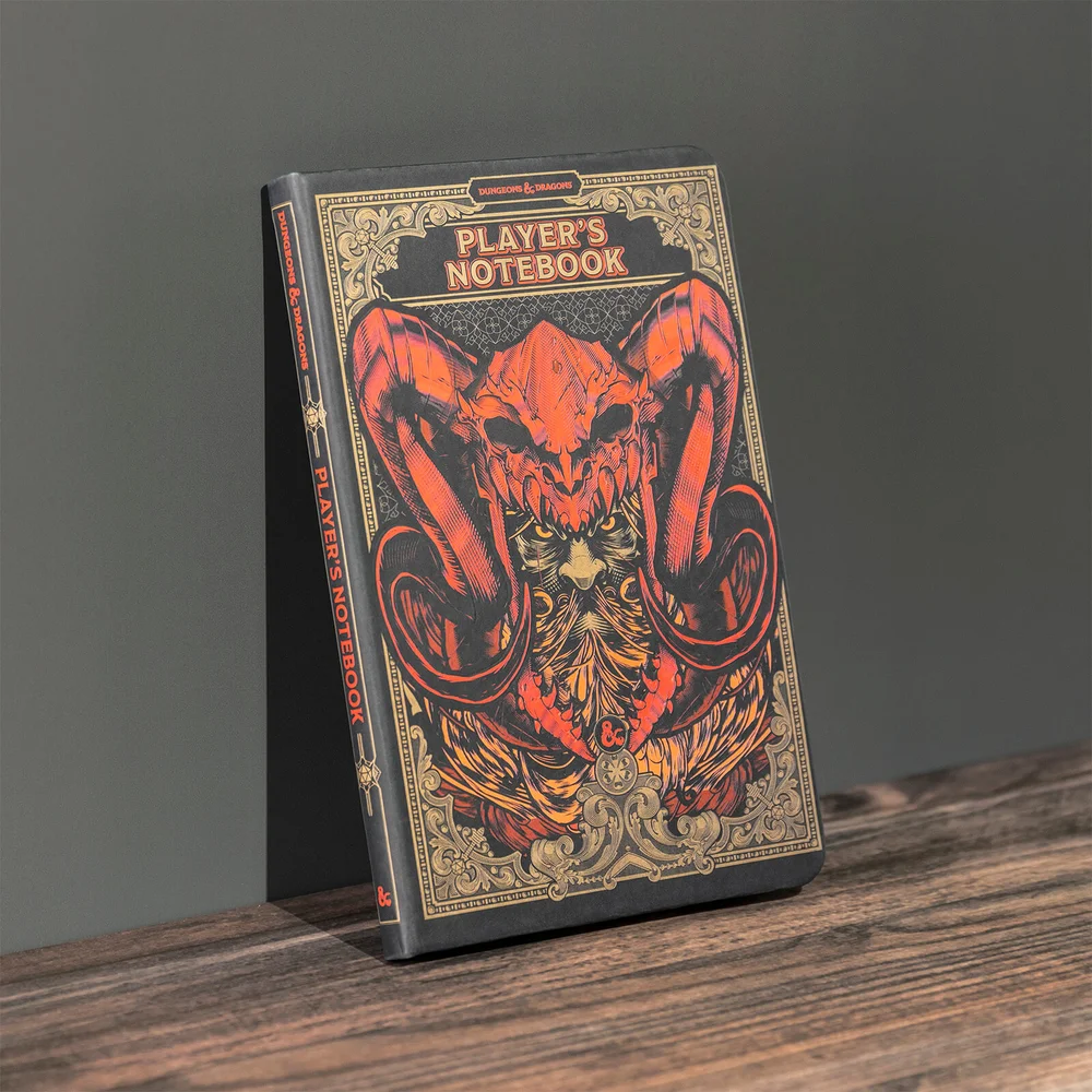 Dungeons and Dragons Notebook and Pencil Image 1