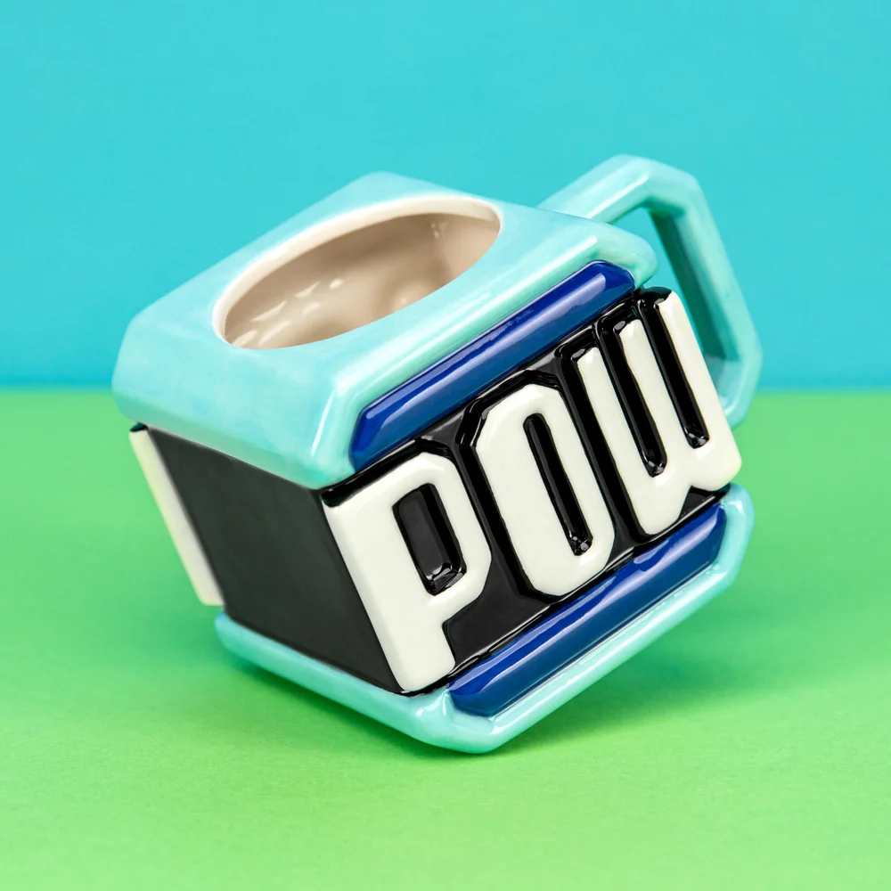Super Mario Pow Block Mug Image 1