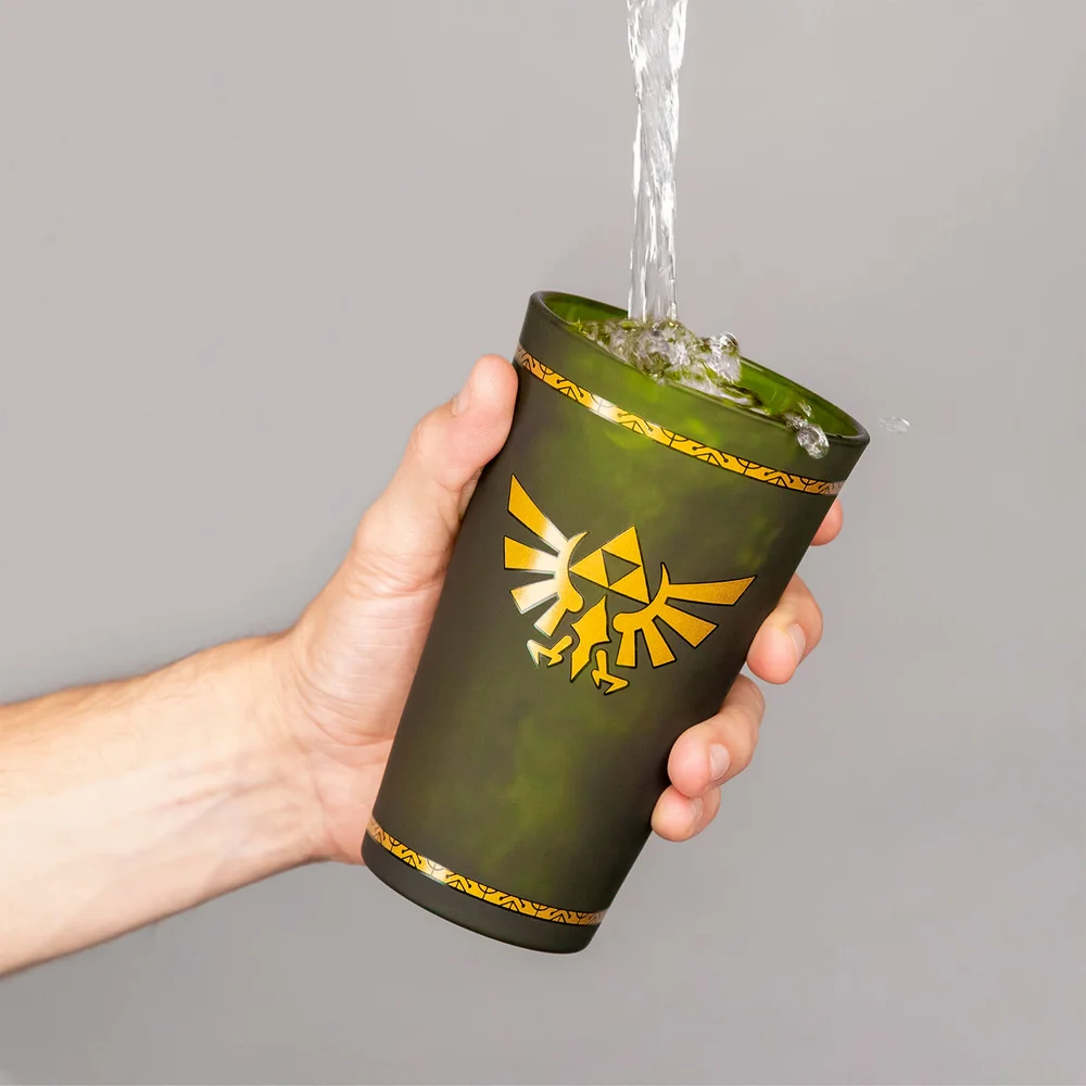 The Legend of Zelda Hyrule Crest Glass Image 1