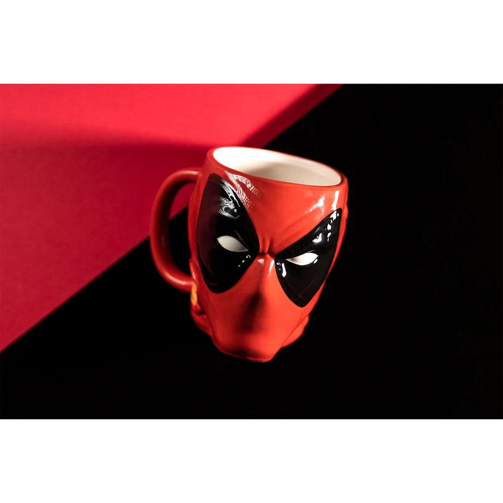 Deadpool Shaped Mug Plastic Free V3 Image 1