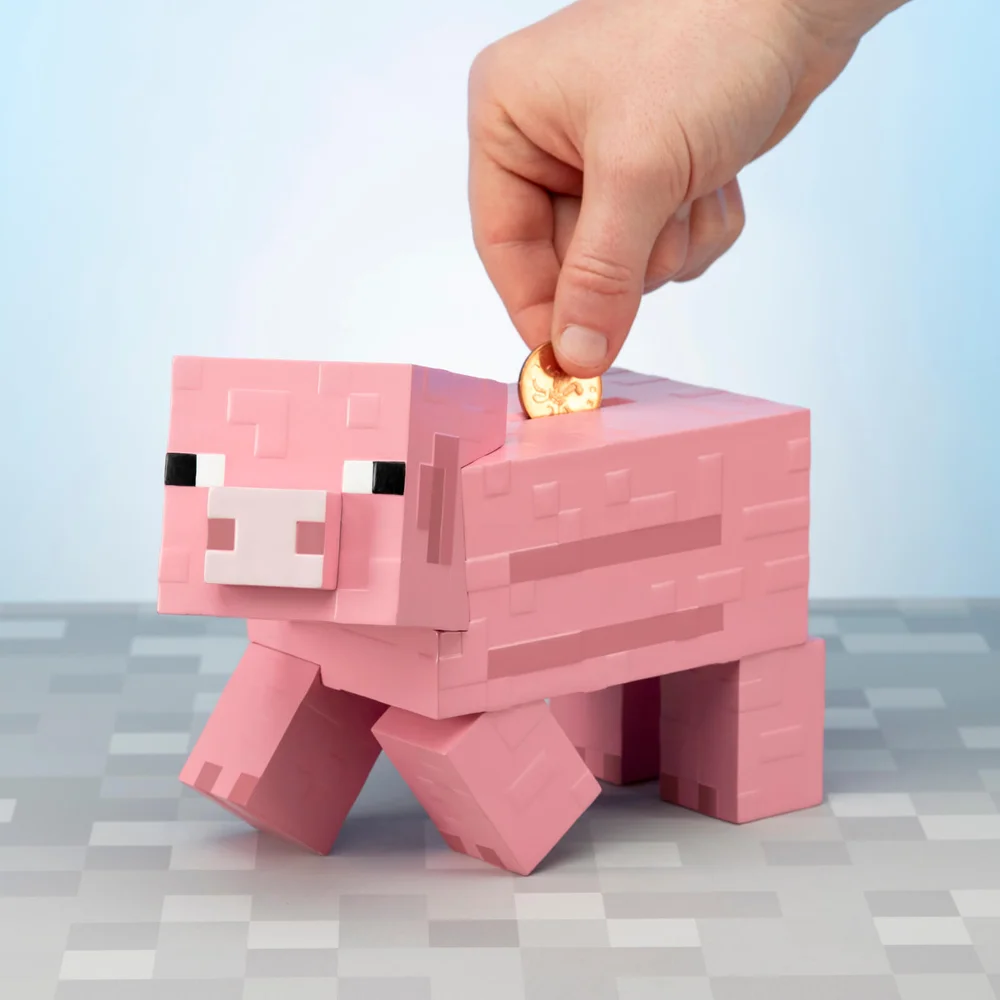 Minecraft Pig Money Bank Image 1