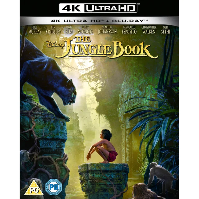 The Jungle Book (Live Action) 4K Ultra HD (Includes 2D Blu-ray)