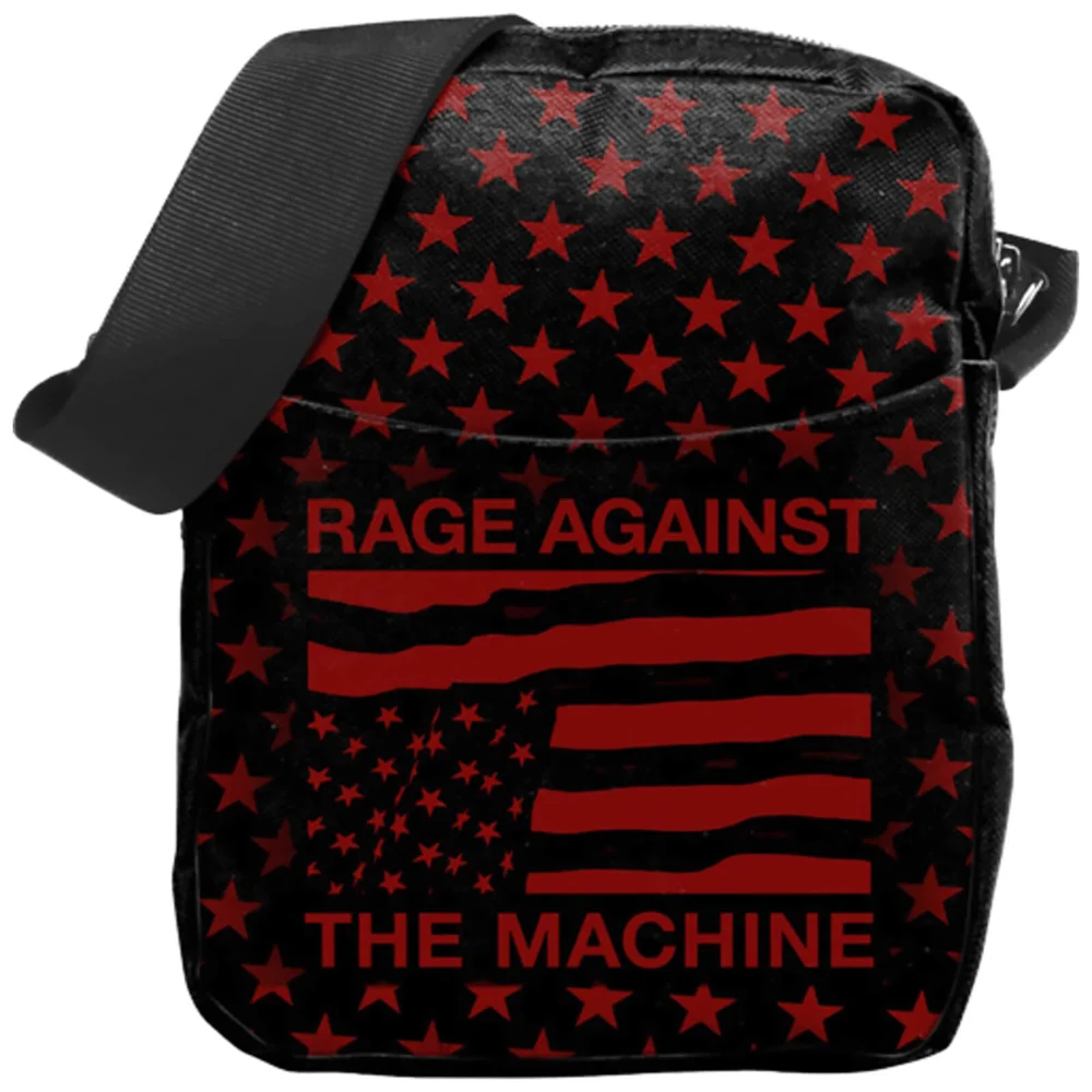 Rocksax Rage Against the Machine USA Stars Cross Body Bag Image 1