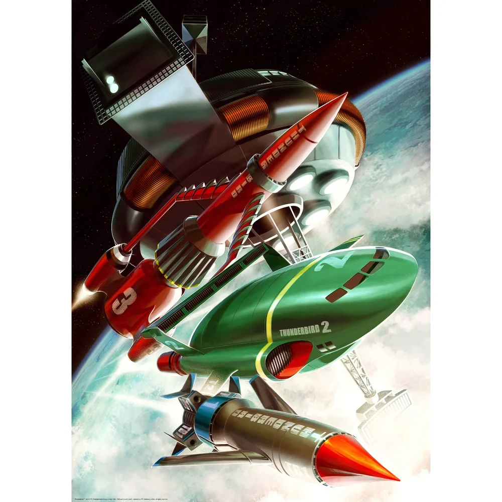 Thunderbirds Lithograph by Jake Lynch Image 1