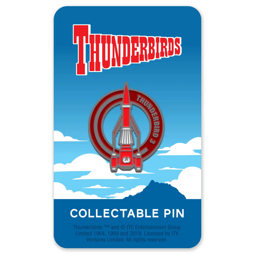 Thunderbirds Enamel Pin Badge 3 Image 1